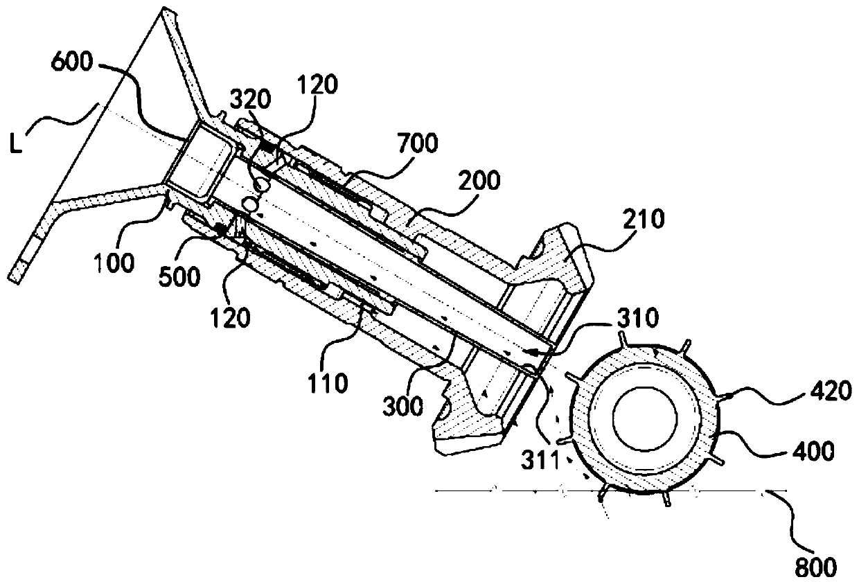 Lubricating structure for transmission mechanism