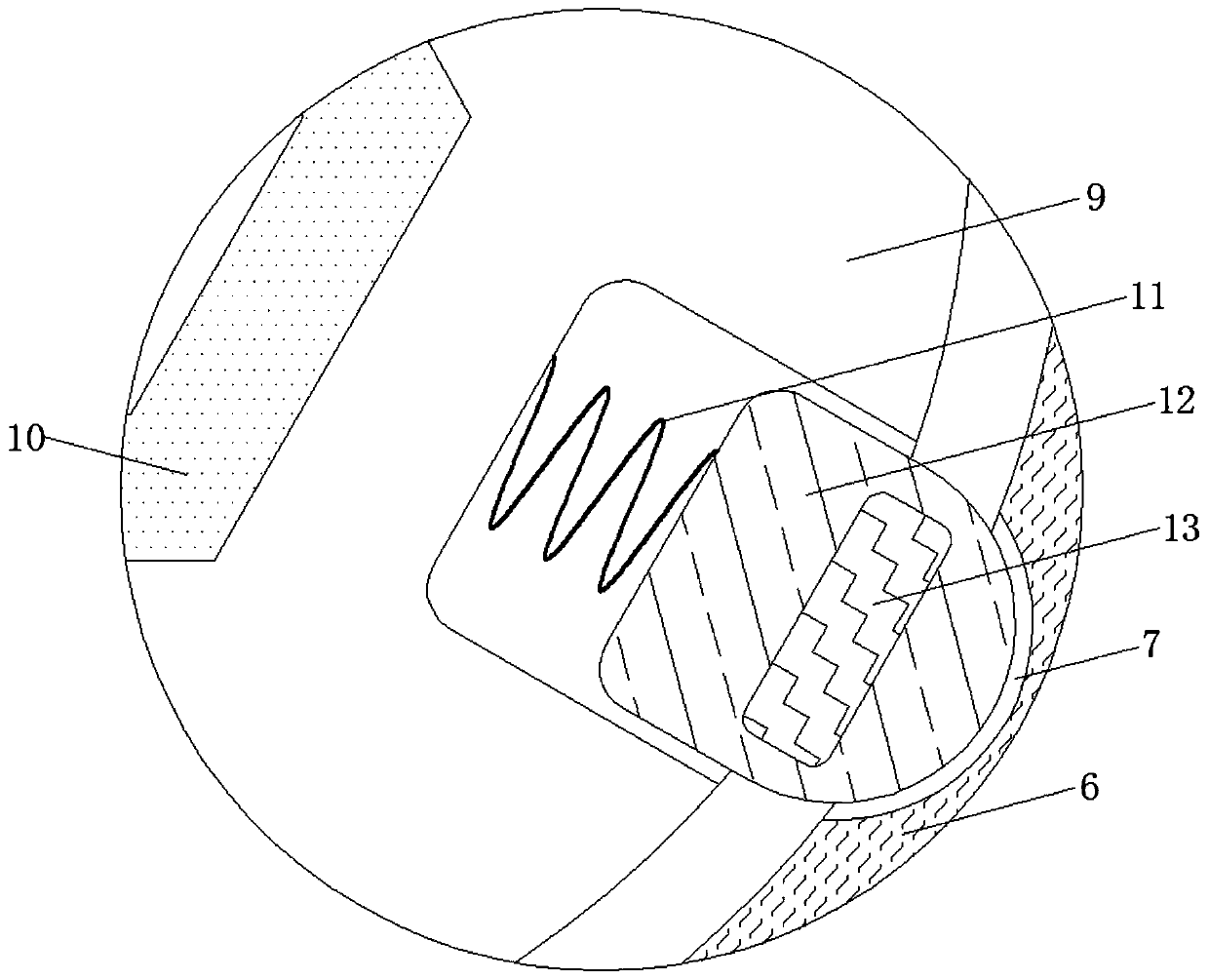 Equidistant and length-variable feeding device for steel bars