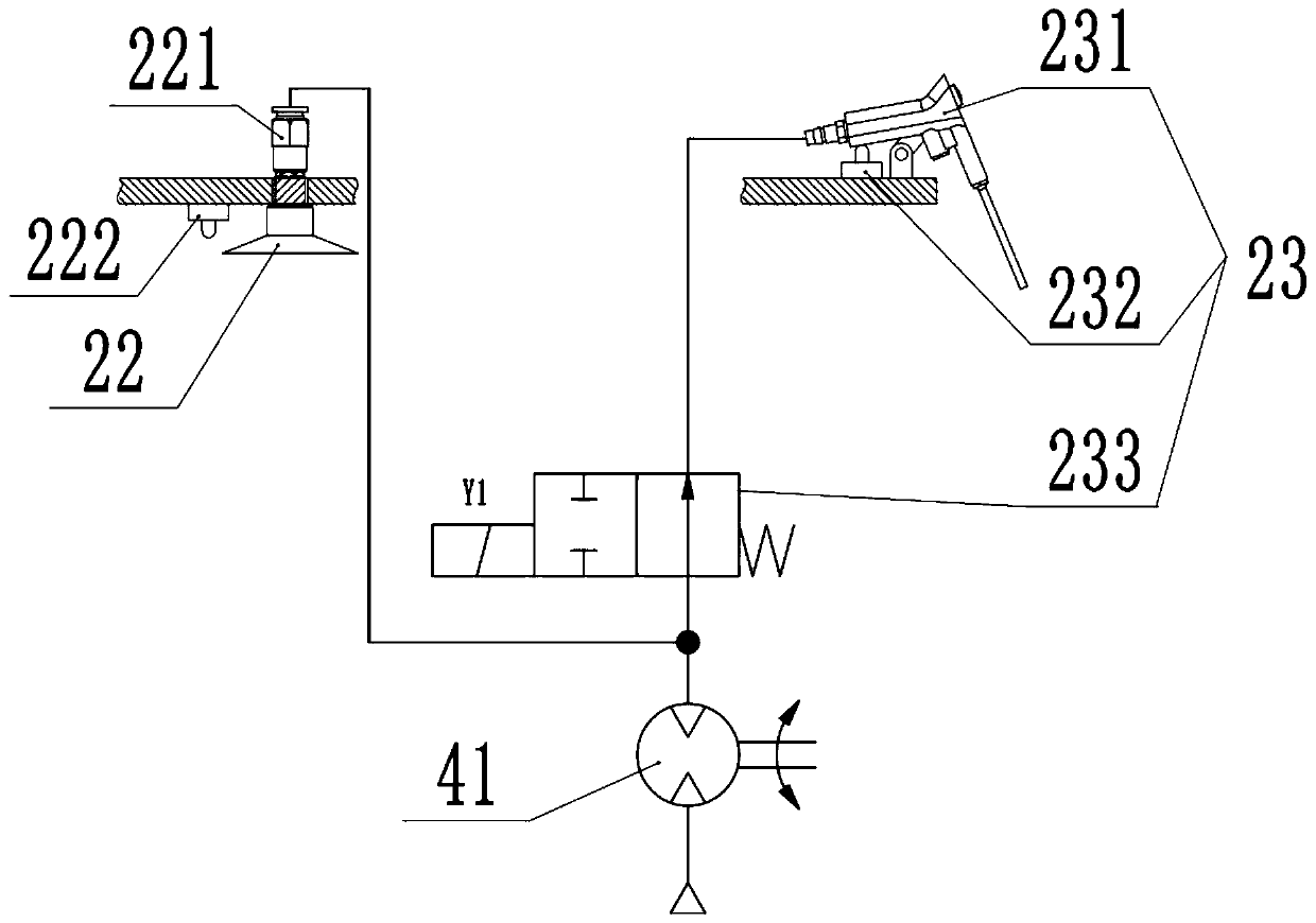 Sorting robot and sorting method for sheet material