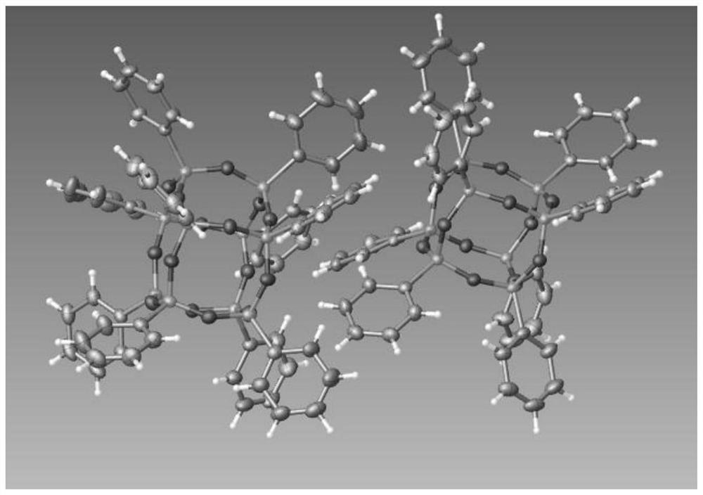 Method for preparing double-cage POSS (Polyhedral Oligomeric Silsesquioxane) by solvothermal method