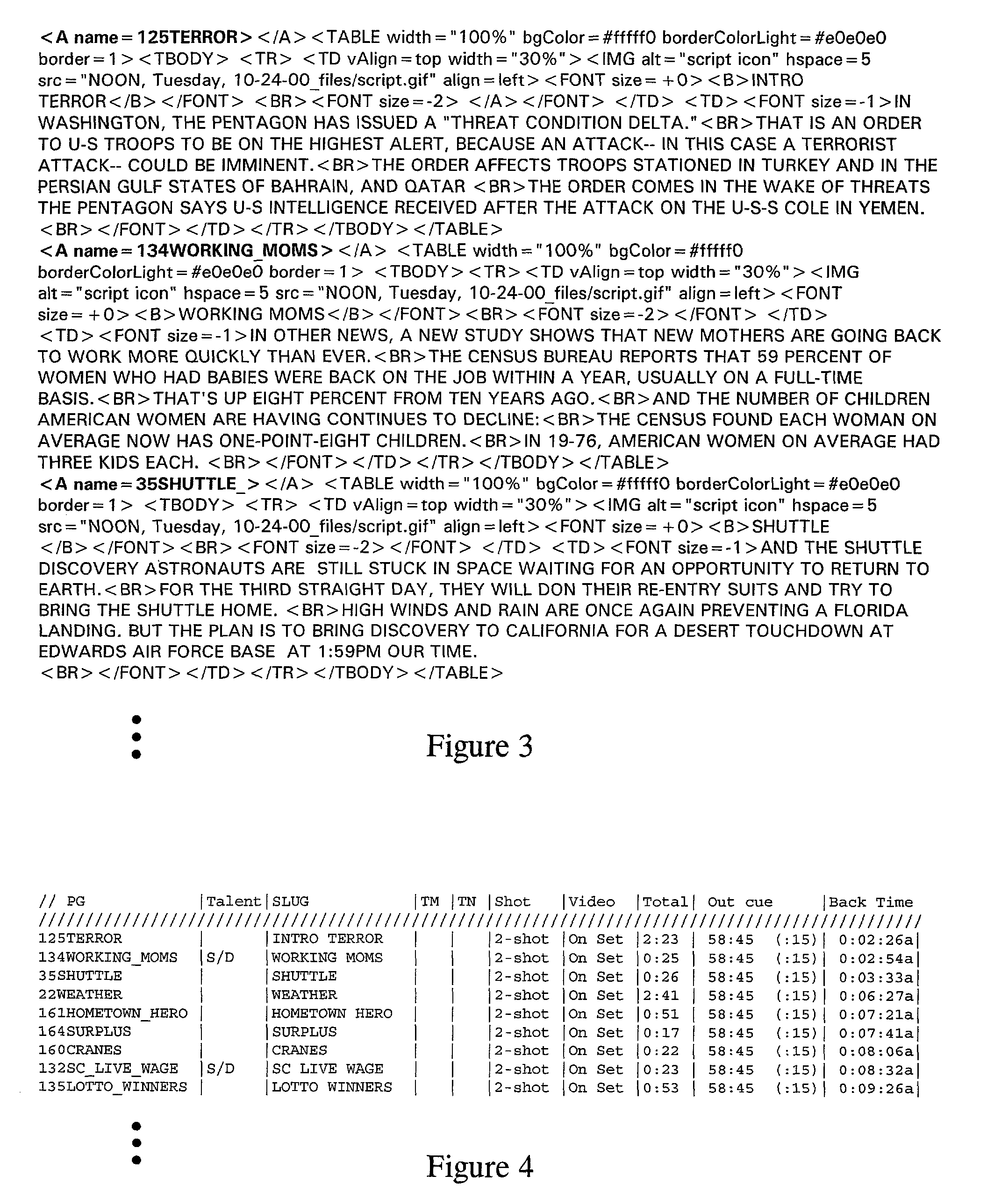 System and method for generating metadata for video programming events