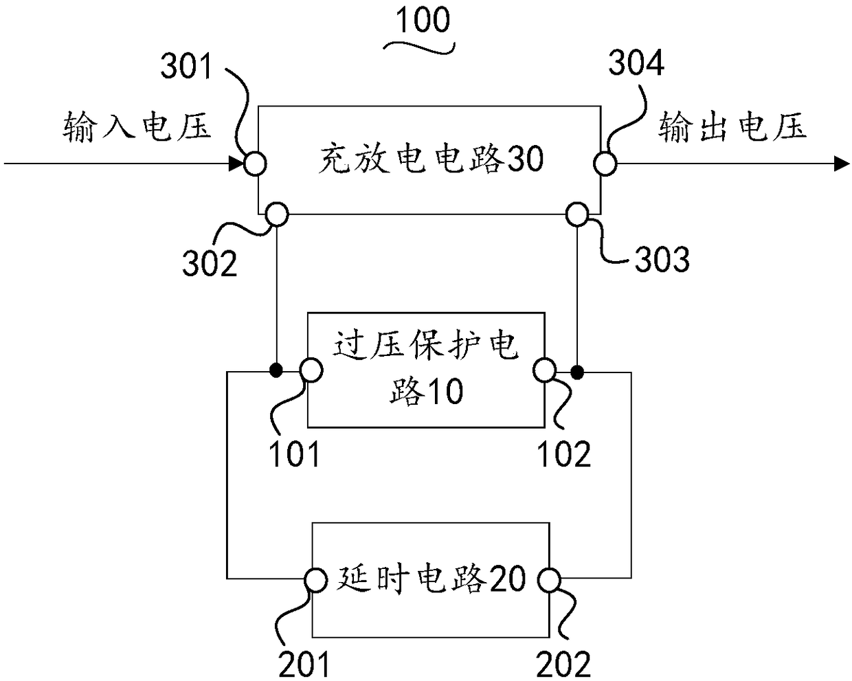 Protection circuit, battery and aircraft