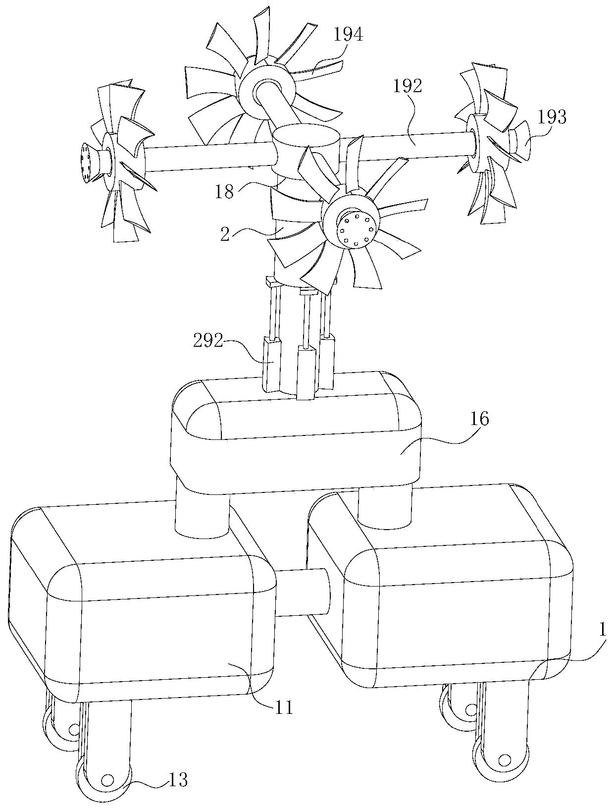 Urban afforestation water-saving irrigation device