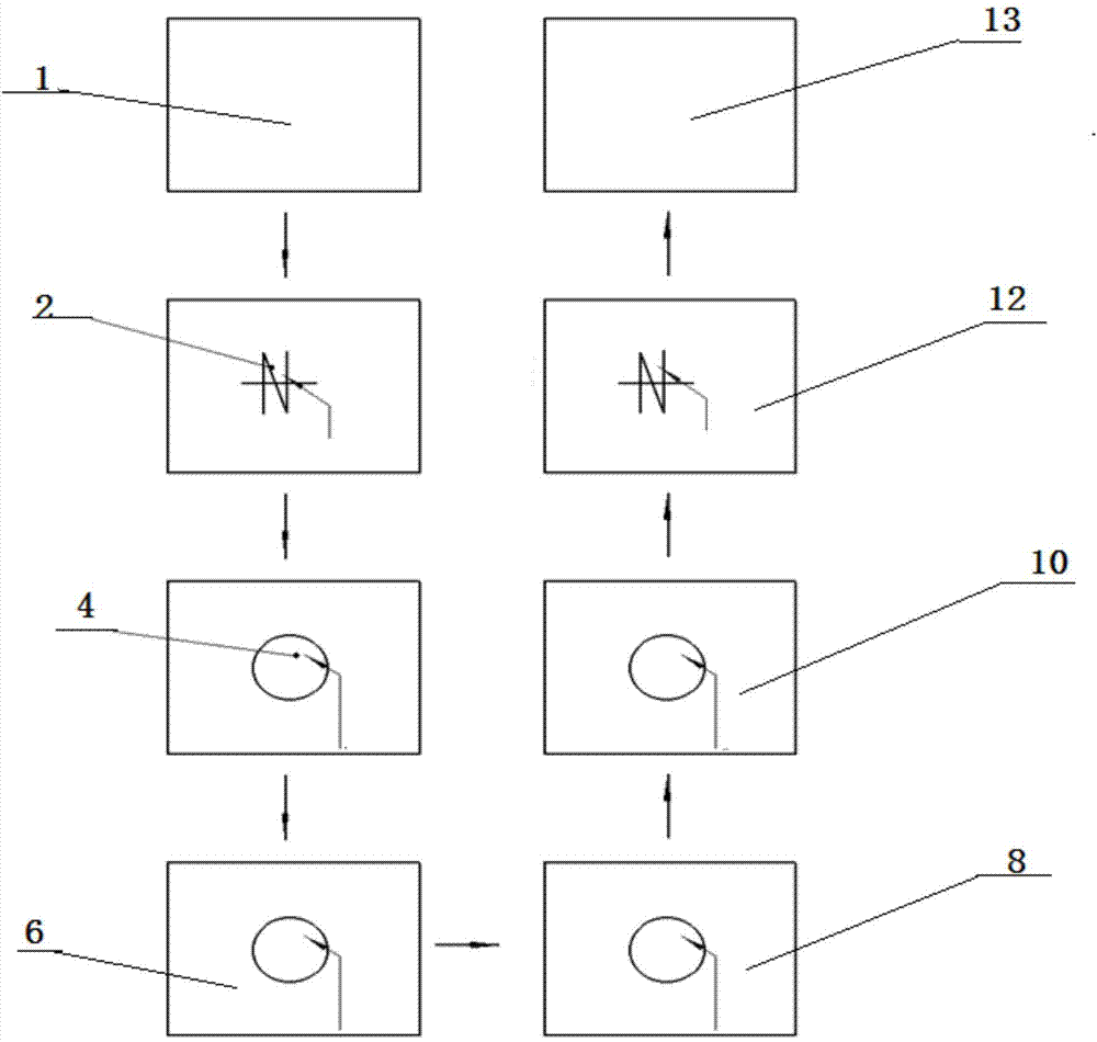 Satellite intaglio printing method