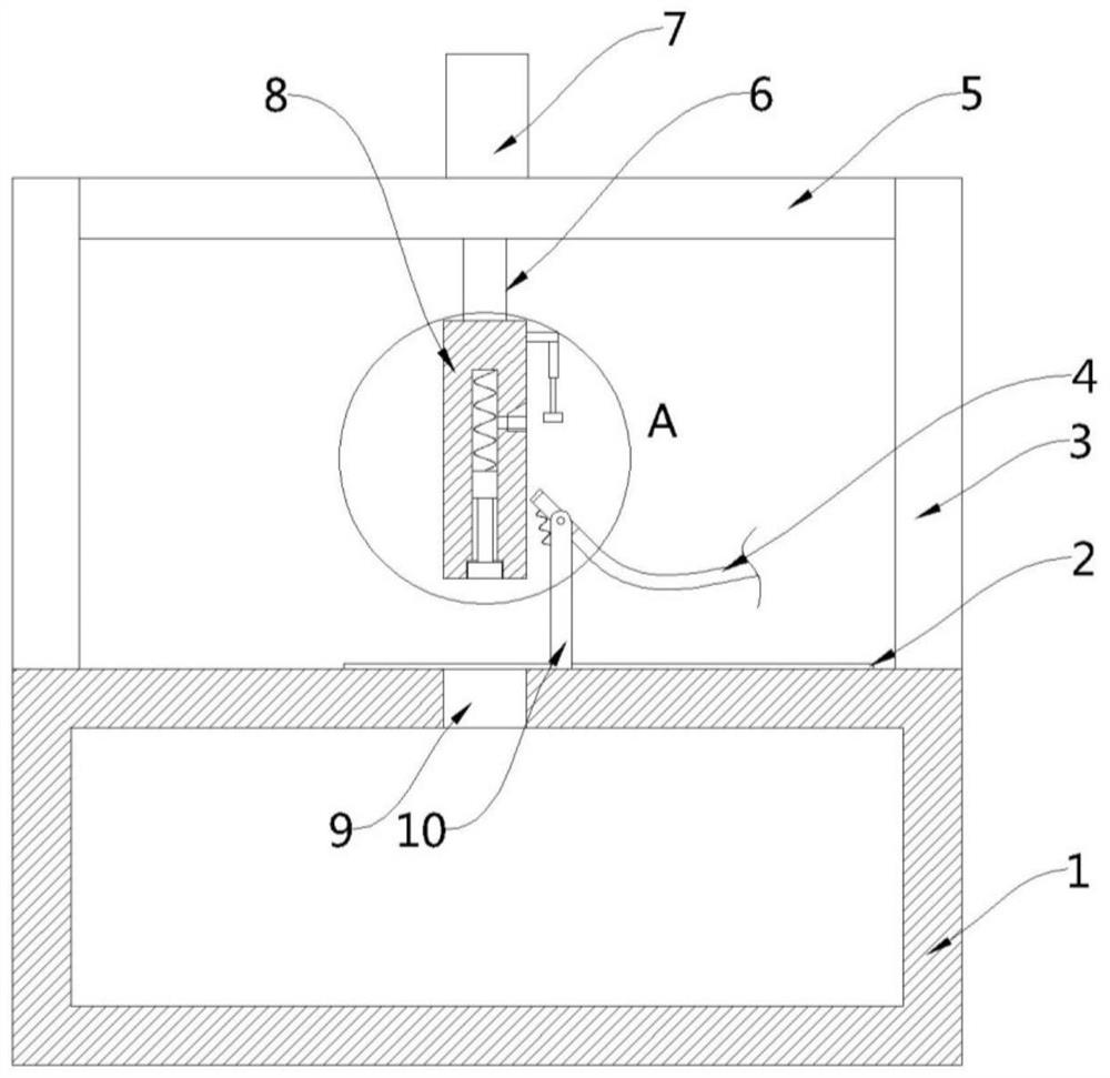 Metal gasket blanking die for machining