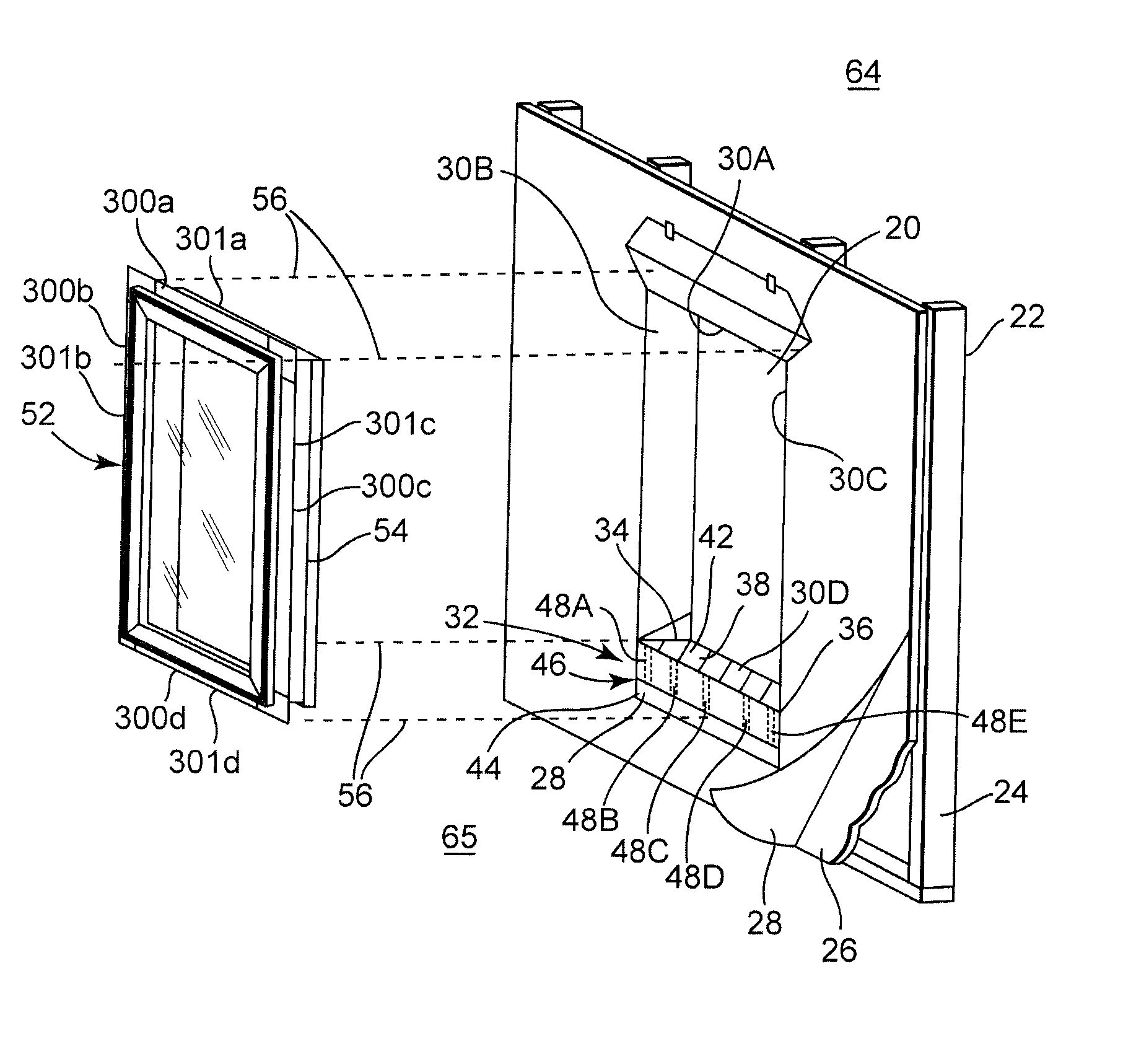 Self-sealing window installation and method