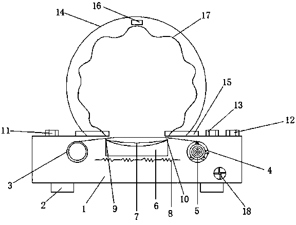 Intelligent vein blood collection pad for medical examination