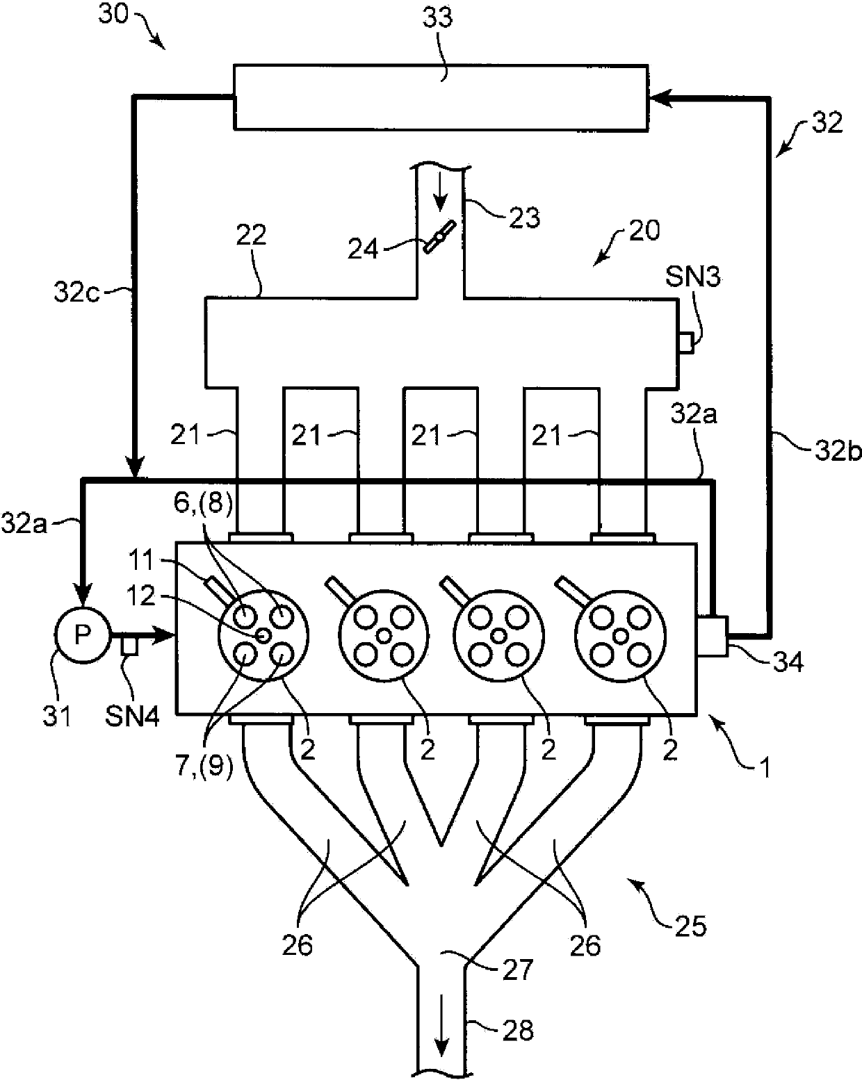 Variable cylinder engine