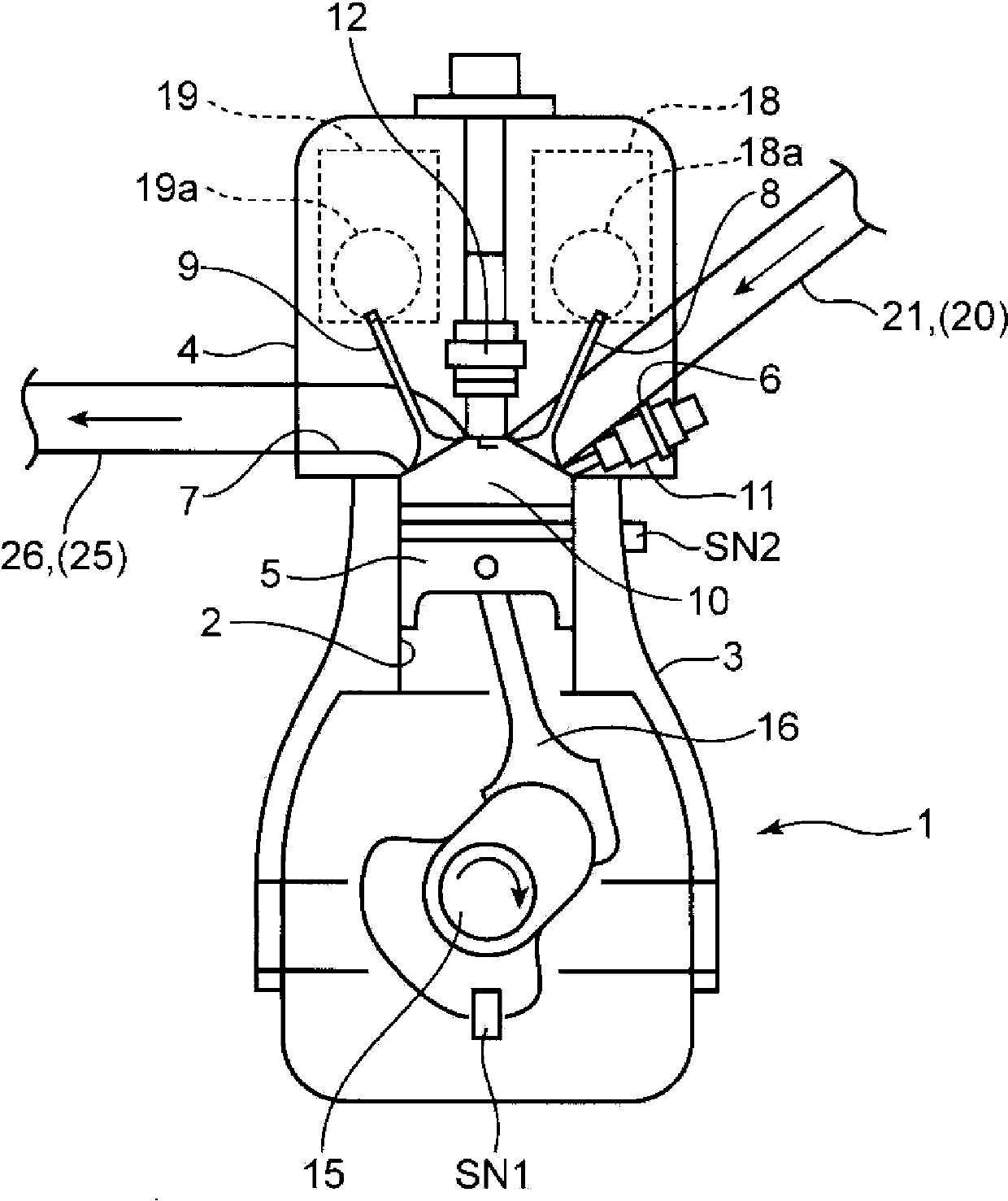 Variable cylinder engine