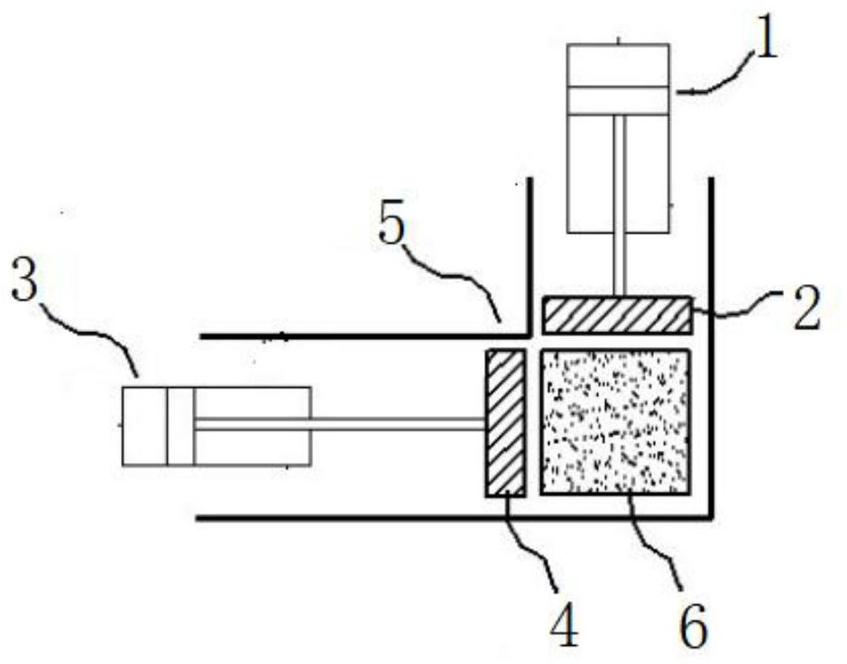 A multi-cylinder cooperative compression compensation system for garbage compressors