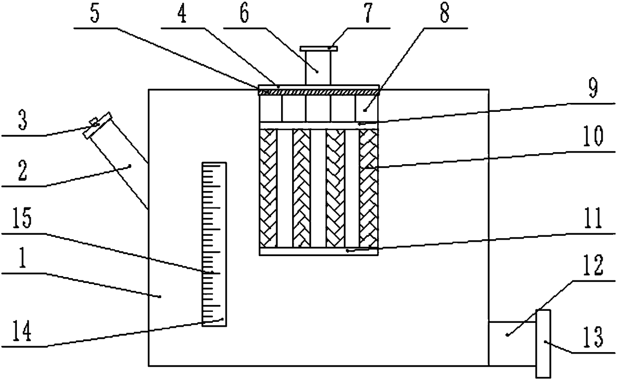 Anti-corrosion hydraulic oil tank for tractor