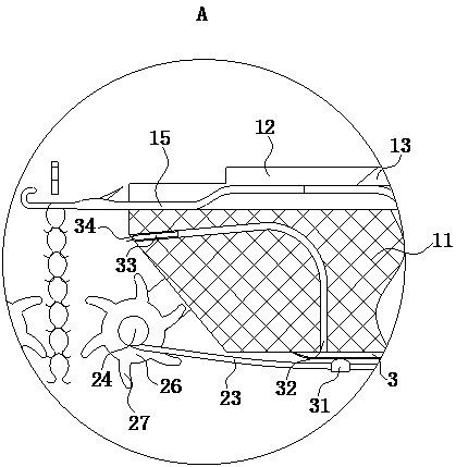 Textile mechanism of hosiery knitter