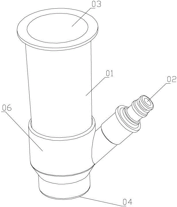 Siphon head for cleaning swimming pool