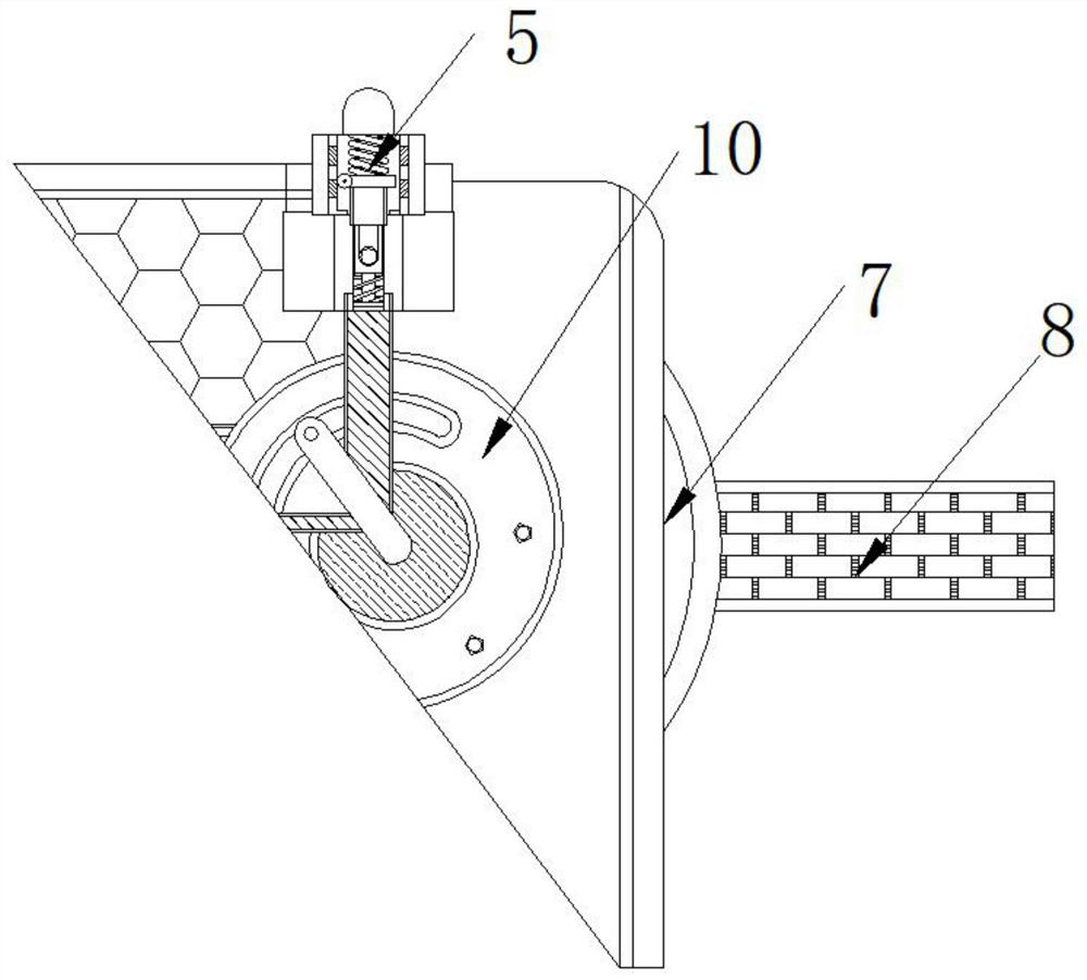 Intermittent compression hemostatic device for cardiology department nursing