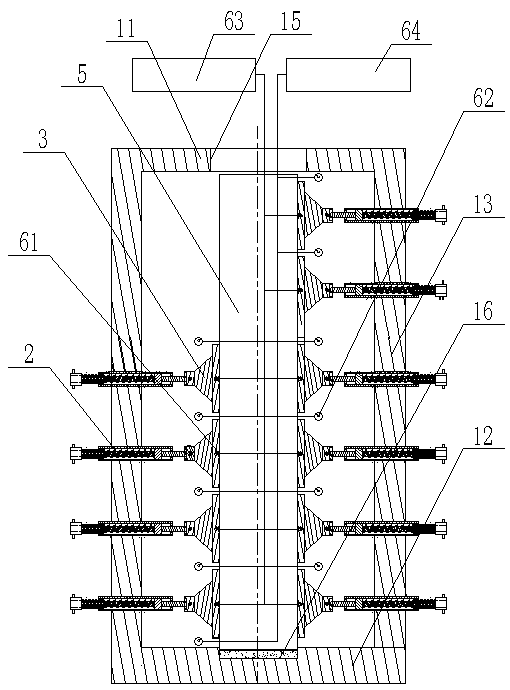 A simulation method for the excavation process of foundation pit with cantilever retaining structure