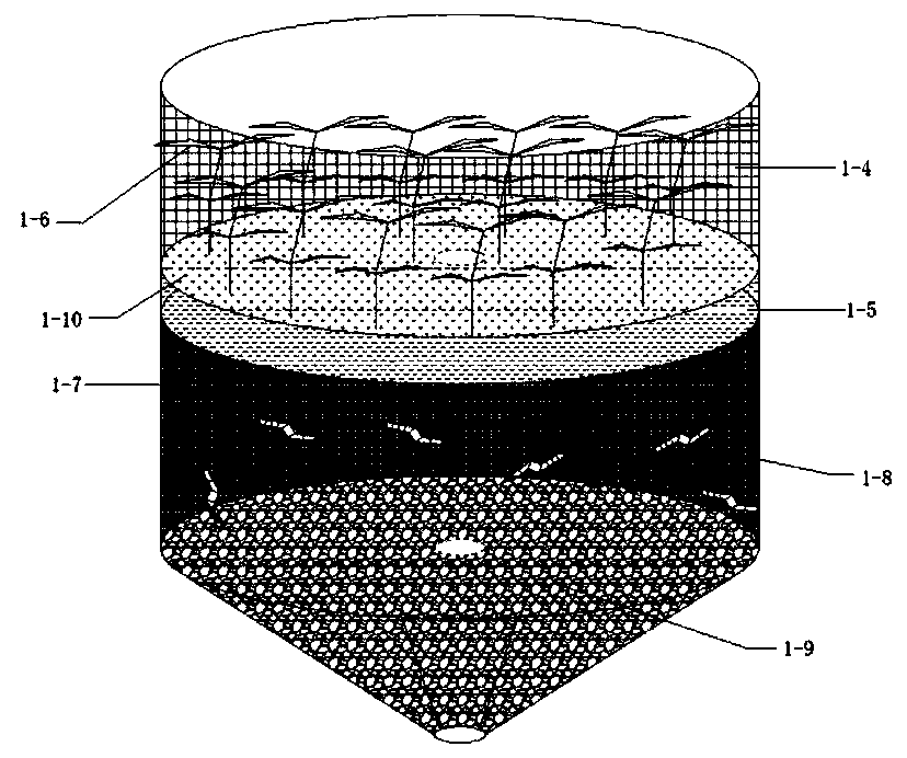 Integrated system suitable for ecological restoration and breeding in tidal flat wind power farm and monitoring combined system for environments in wind power farm