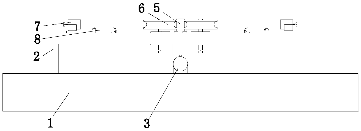 Roll bending machine for manufacturing of aluminum alloy profile