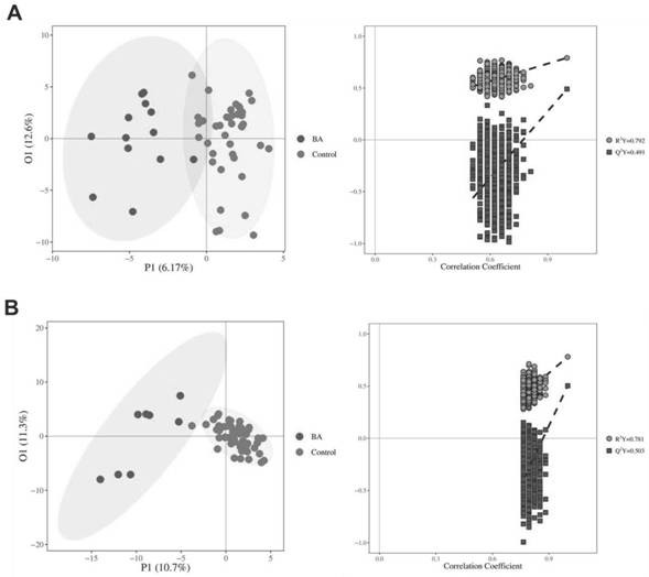 Early screening marker for biliary atresia based on neonatal blood spot metabolite and application of early screening marker