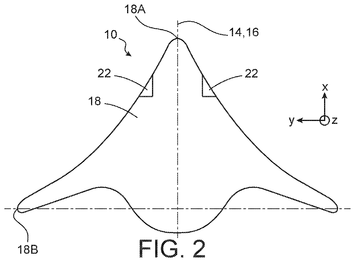 Aircraft cell comprising a door opening in rectilinear translation