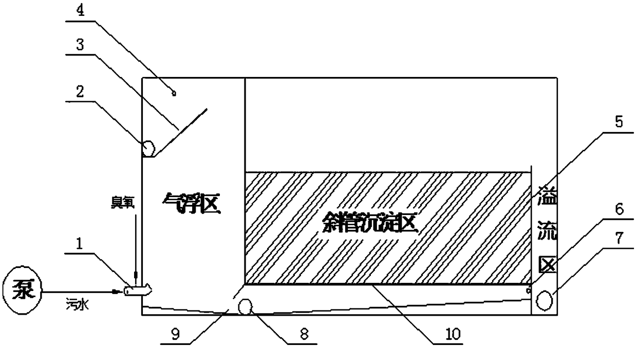 A device and method for removing micro-suspended solids used in freshwater aquaculture systems