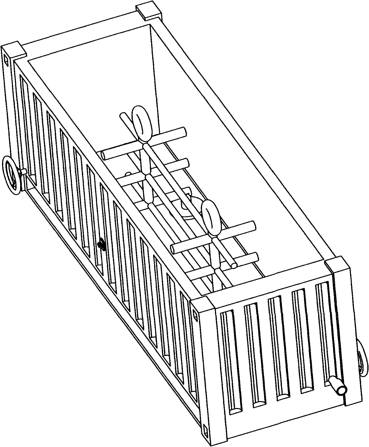 Method and device structure for preparing ice and desalinating seawater by vehicles and natural energy resources