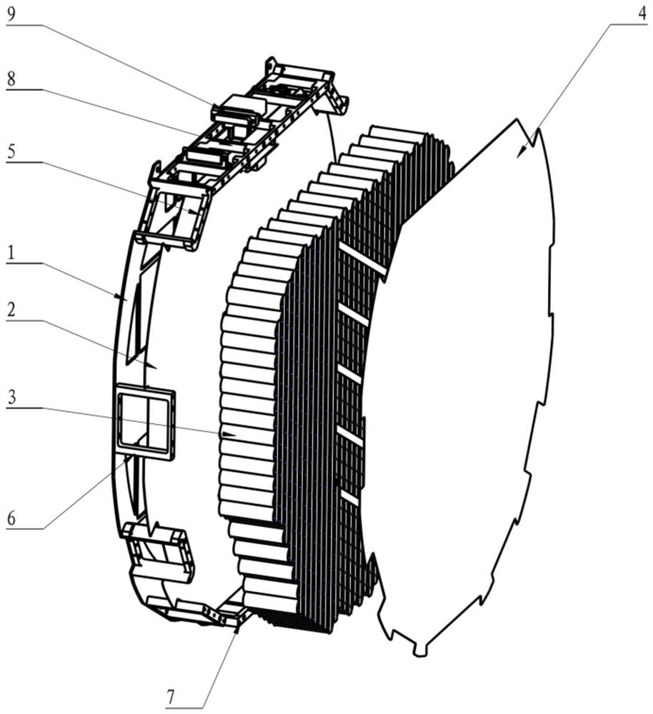 Lightweight lithium-ion battery module for underwater device and manufacturing method