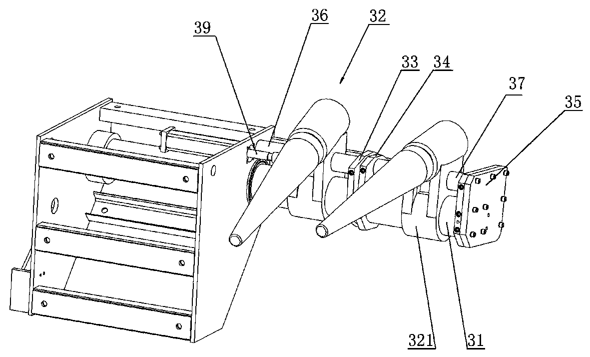 Uncoiling straightening machine special for fine blanking