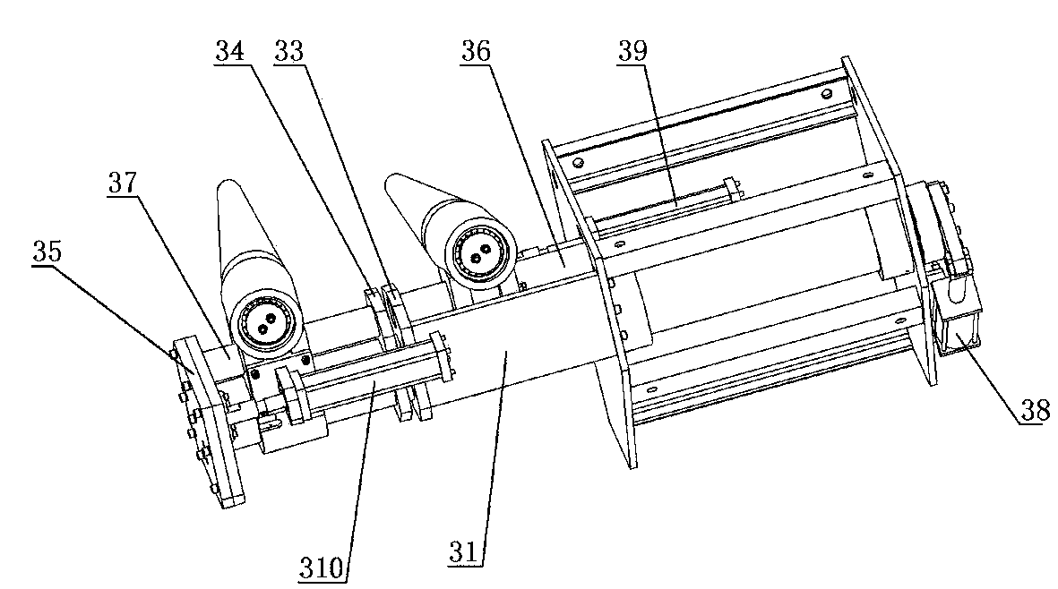 Uncoiling straightening machine special for fine blanking