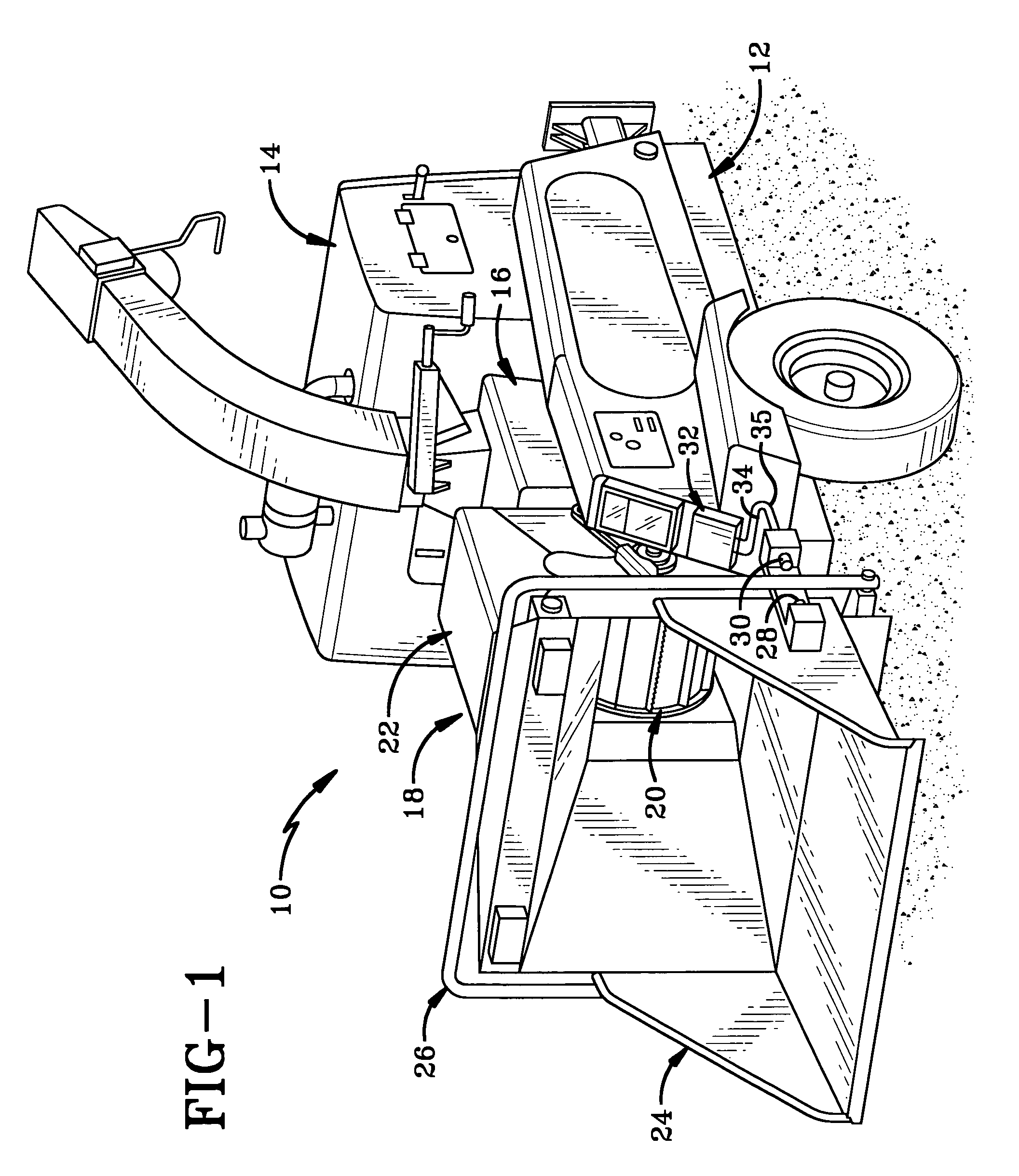 Method of operating a wood chipper and power transmission system for use therewith