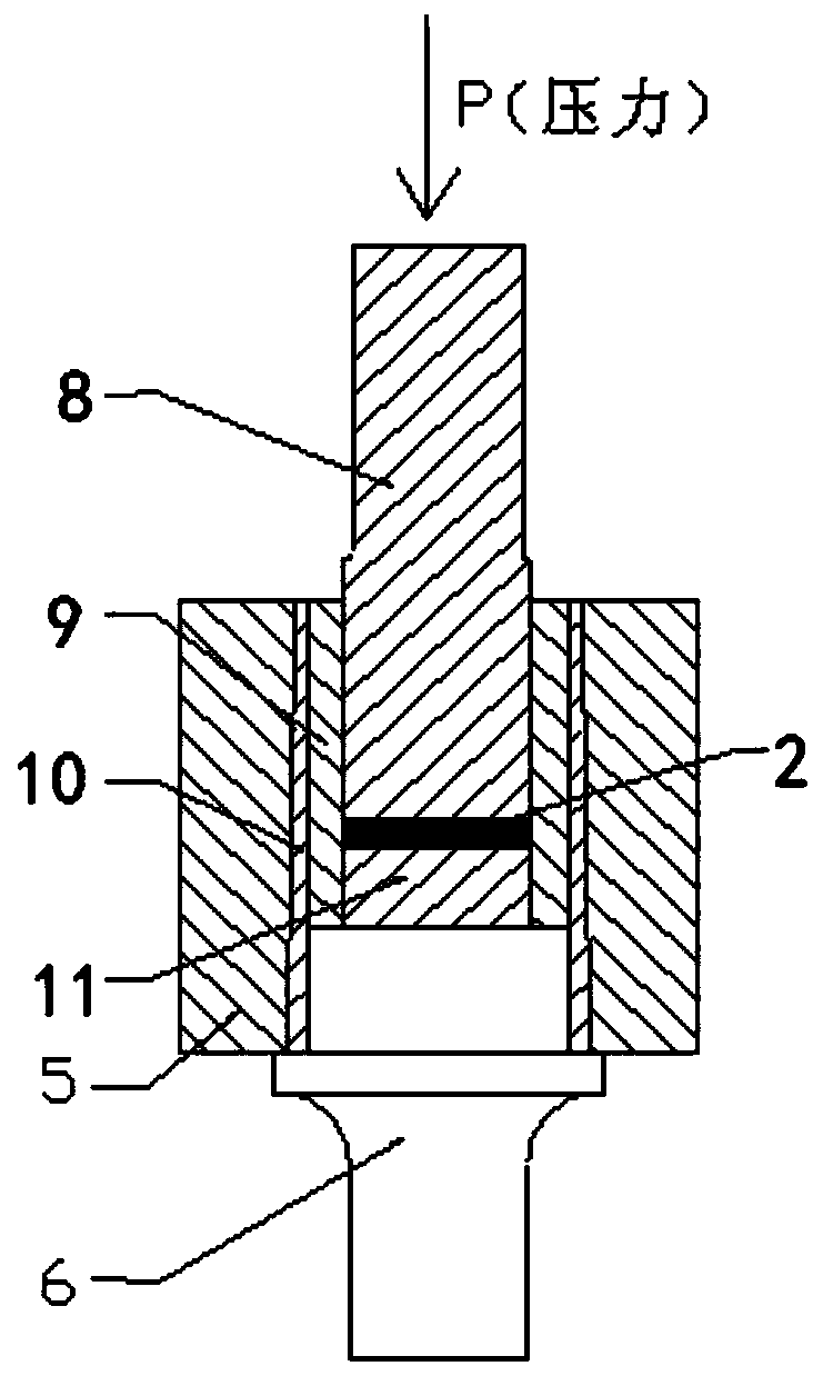 Layered ceramic composite material based on silicon nitride, and preparation method thereof