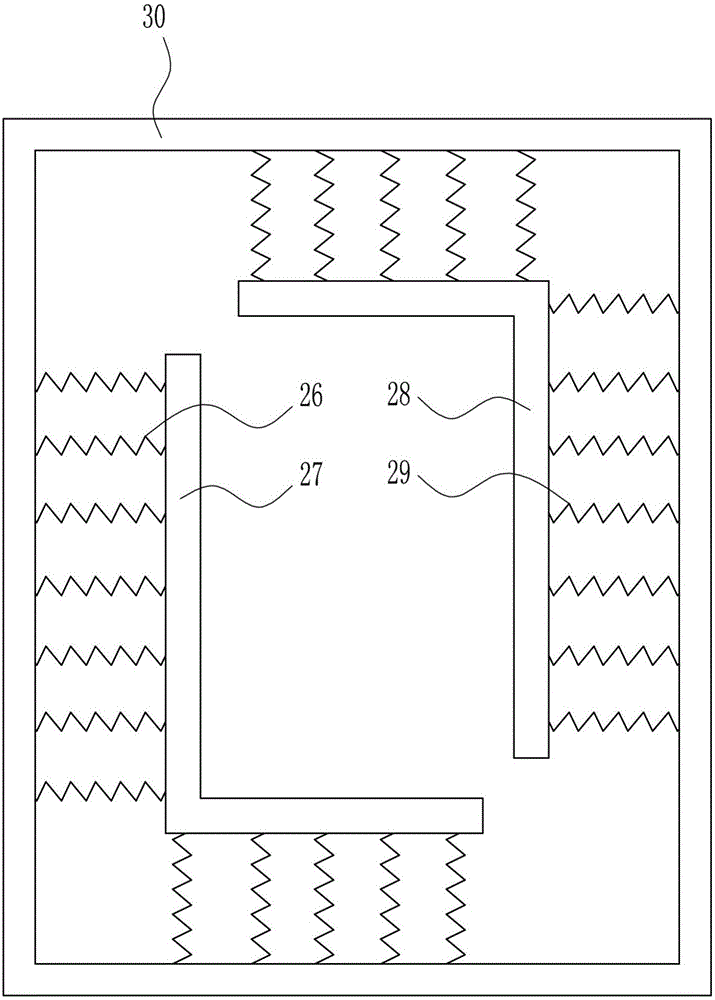 High-reliability sampling detection device for river water in cities and towns