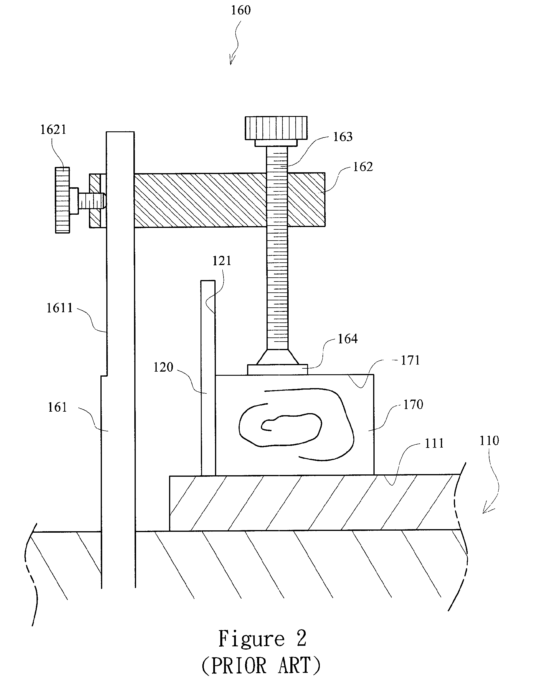 Power tool machine with a holding apparatus