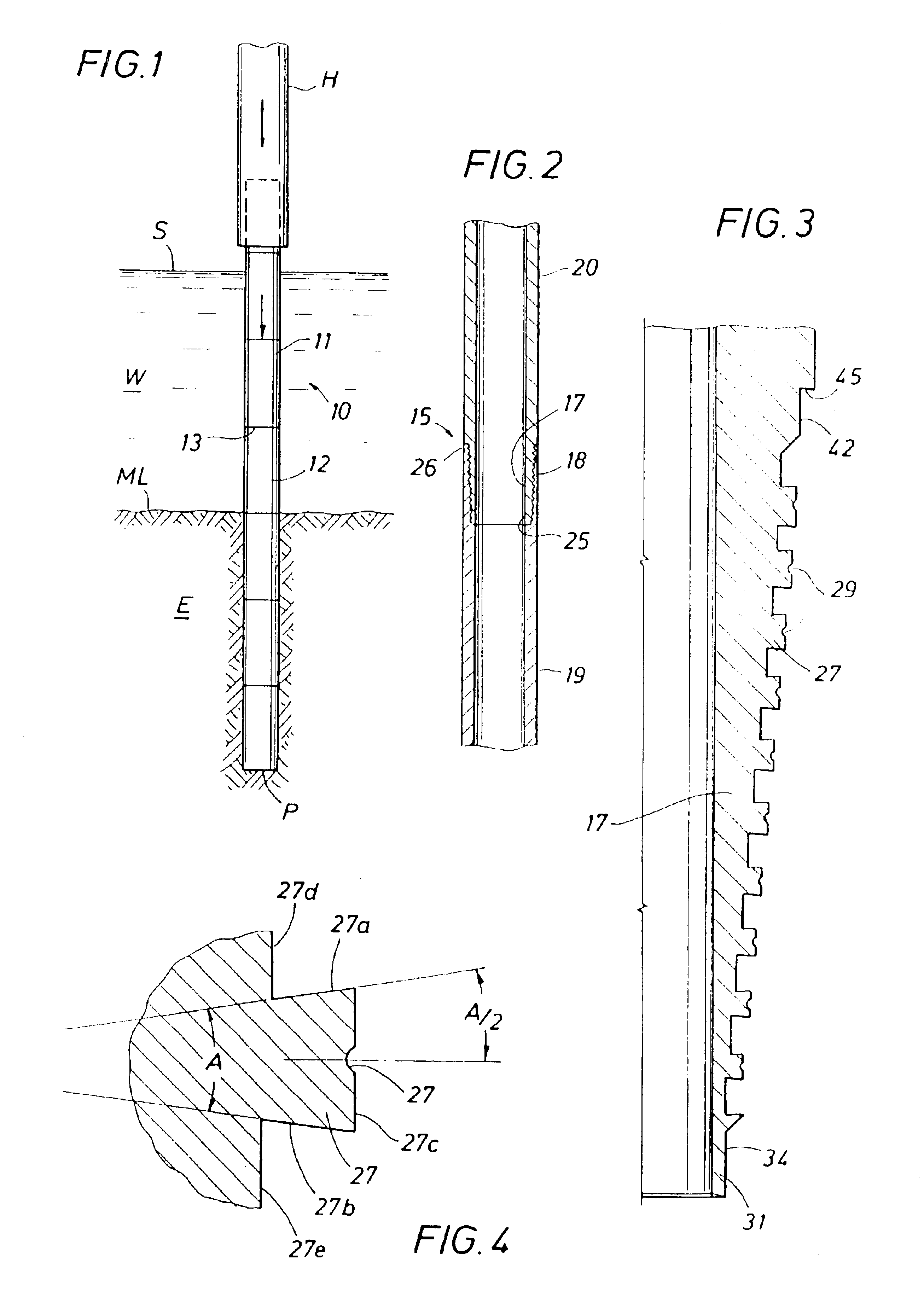 Pressure relieved thread connection