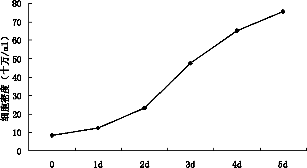 Method for industrially producing swine fever live vaccine by using bioreactor