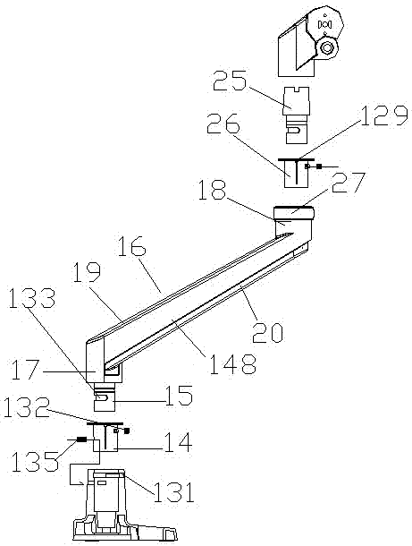 Novel telescopic spring supporting frame