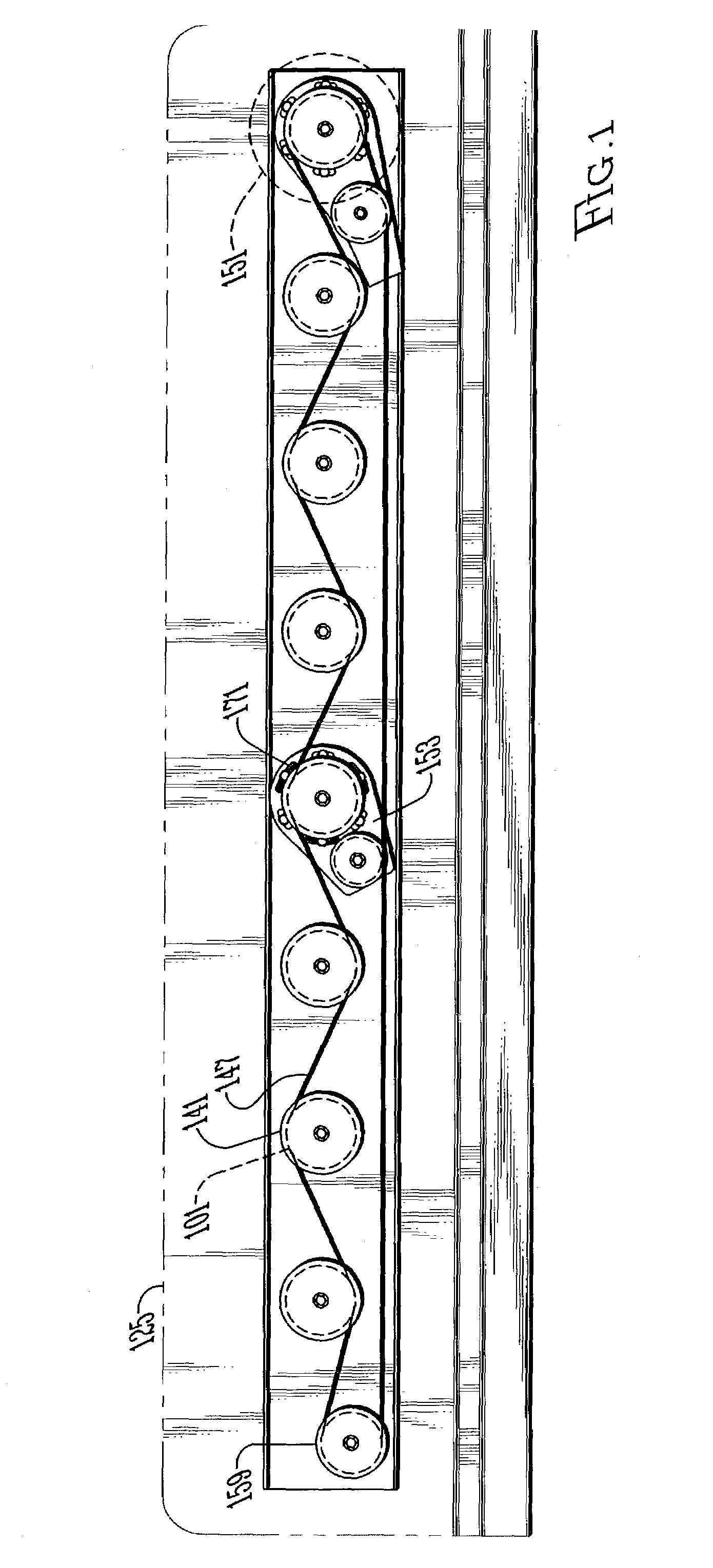 Poultry processing hub and belt assembly