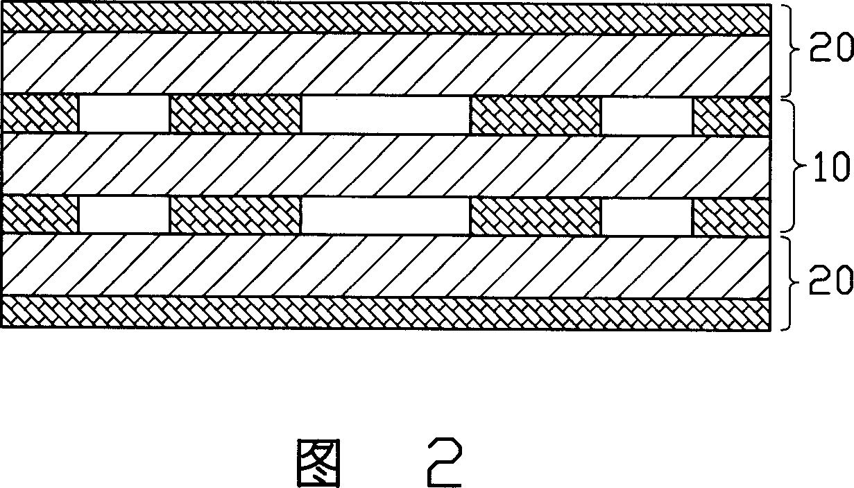 A method for making L2 blind hole of high-density interconnection circuit board