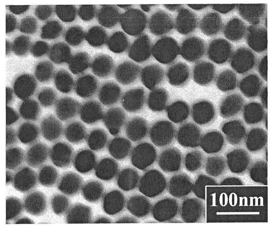 Resistance switch material in Ag/Ag2S core/shell nanometer structure and preparation method thereof