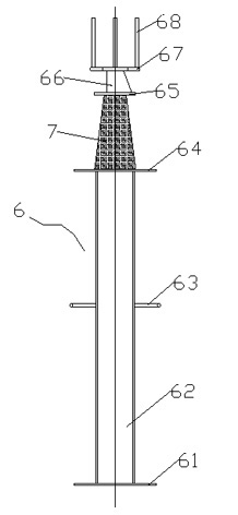 Flange type full slewing heavy duty crane installation method