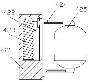 Turnover machine for automobile accessory production