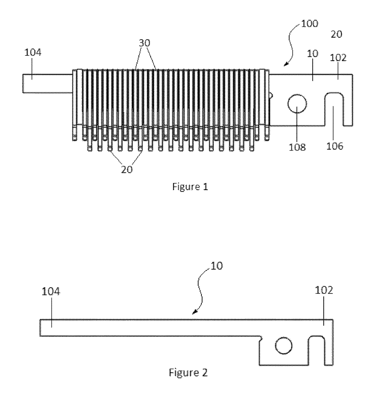 Contact assembly in a testing apparatus for integrated circuits