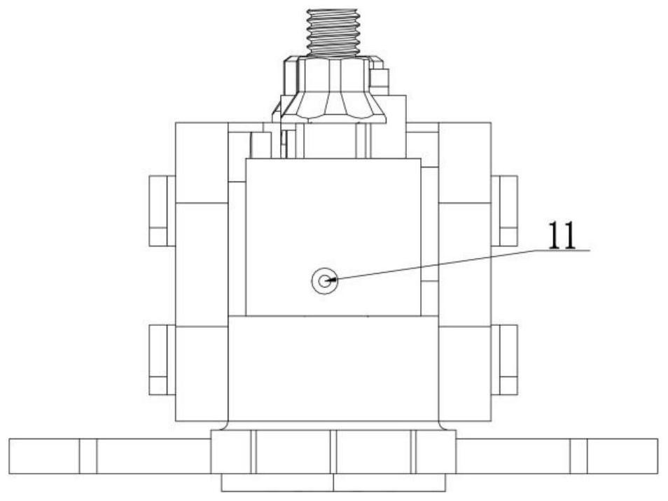 Rotary waterproof button lock