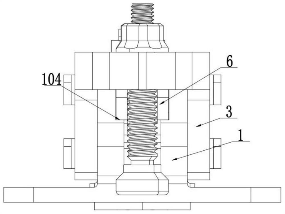 Rotary waterproof button lock