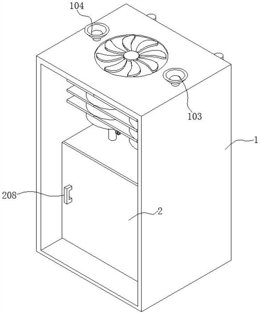 A sewage treatment dosing device