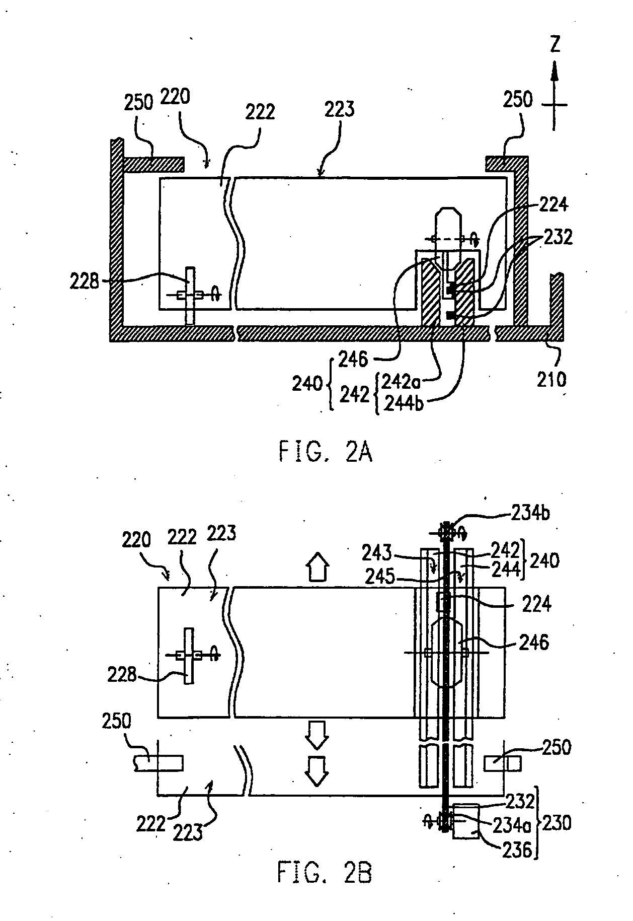 Linear guiding mechanism