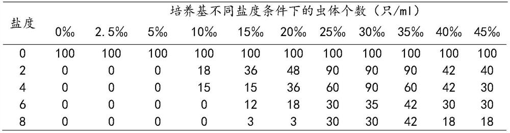 A kind of culture medium and culture method for long-term and continuous culture of deuterostomum