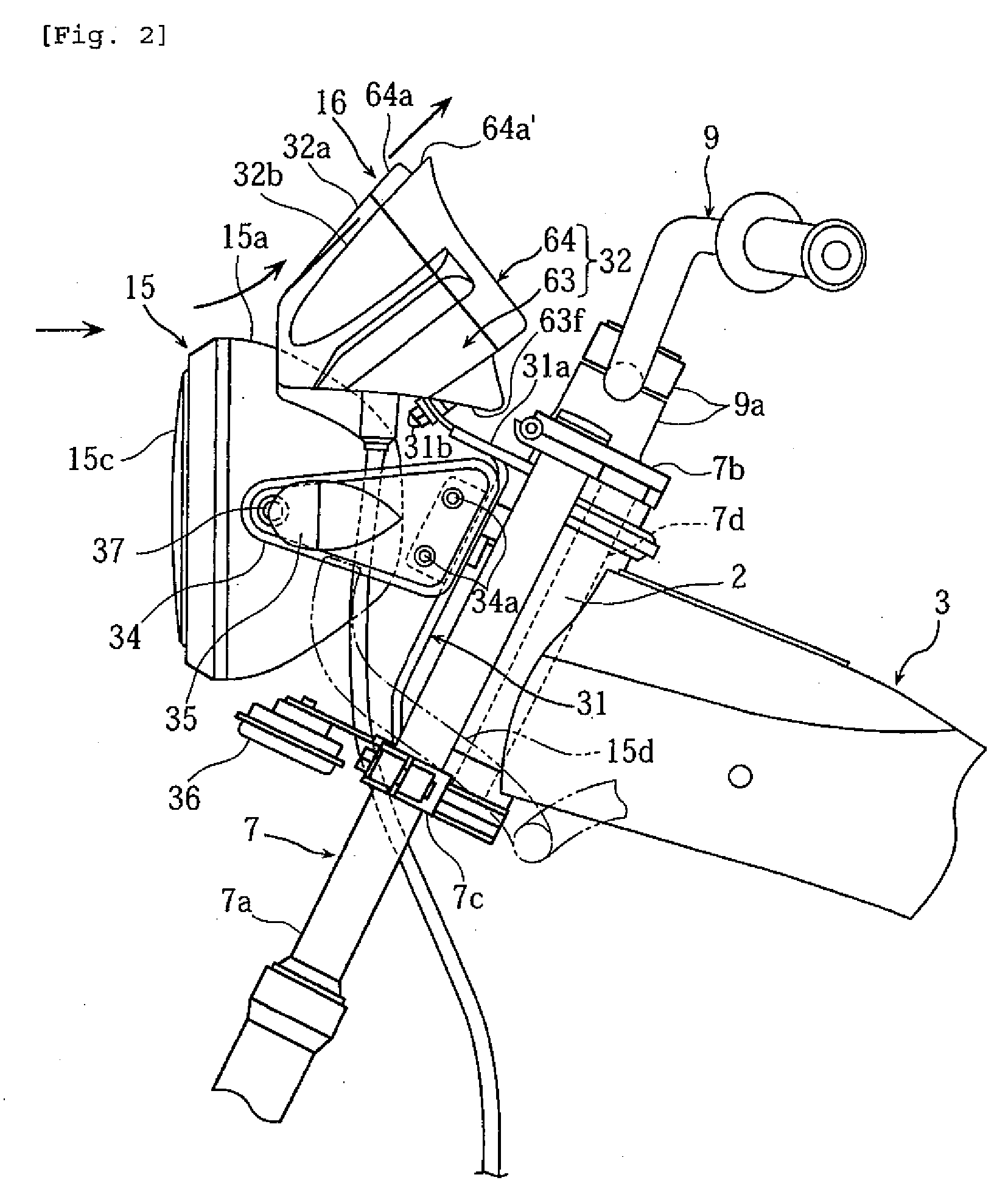 Meter Device of Motorcycle