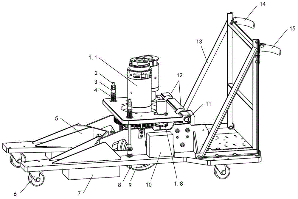 Electric power-assisted trolley