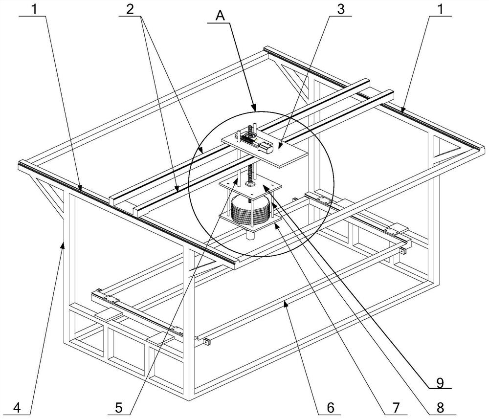 Static load pressure test device