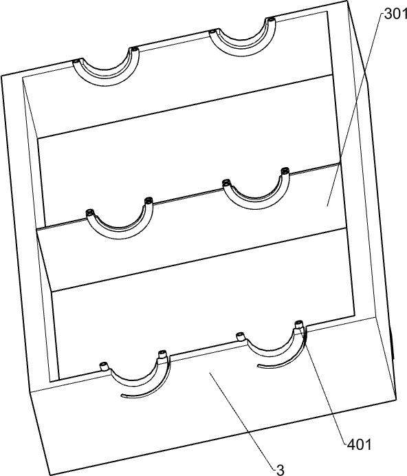 A steel pipe painting device for construction